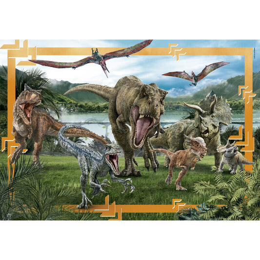 Imagen 2 - Puzzle Maxi Jurassic World 104Pzs