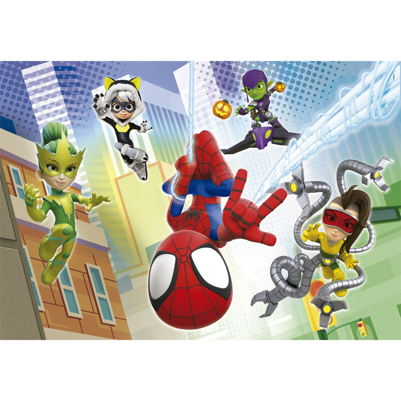 Imagen 2 - Puzzle Spidey And His Amazing Friends Marvel 2X60pzs