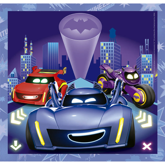 Imagen 2 - Puzzle Maxi Batwheels Dc Comics 3X48pzs