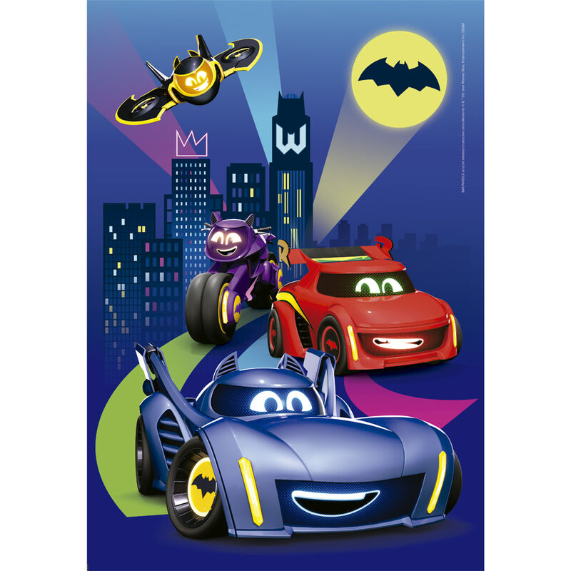 Imagen 2 - Puzzle Batwheels Dc Comics 60Pzs