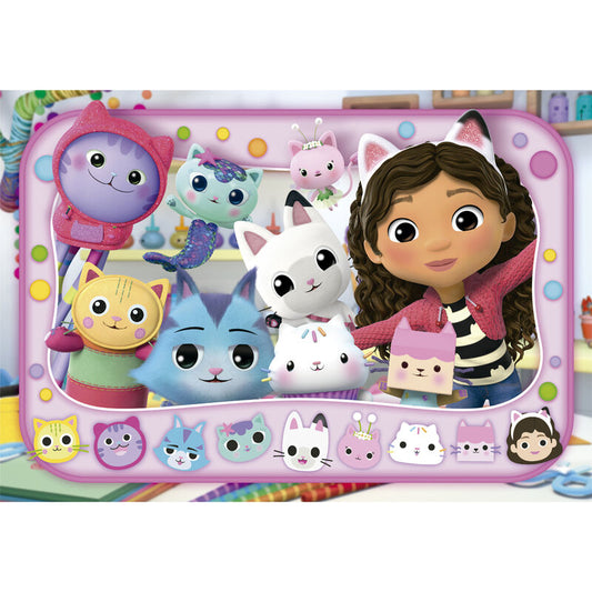 Imagen 2 - Puzzle Maxi La Casa De Muñecas De Gabby 60Pzs