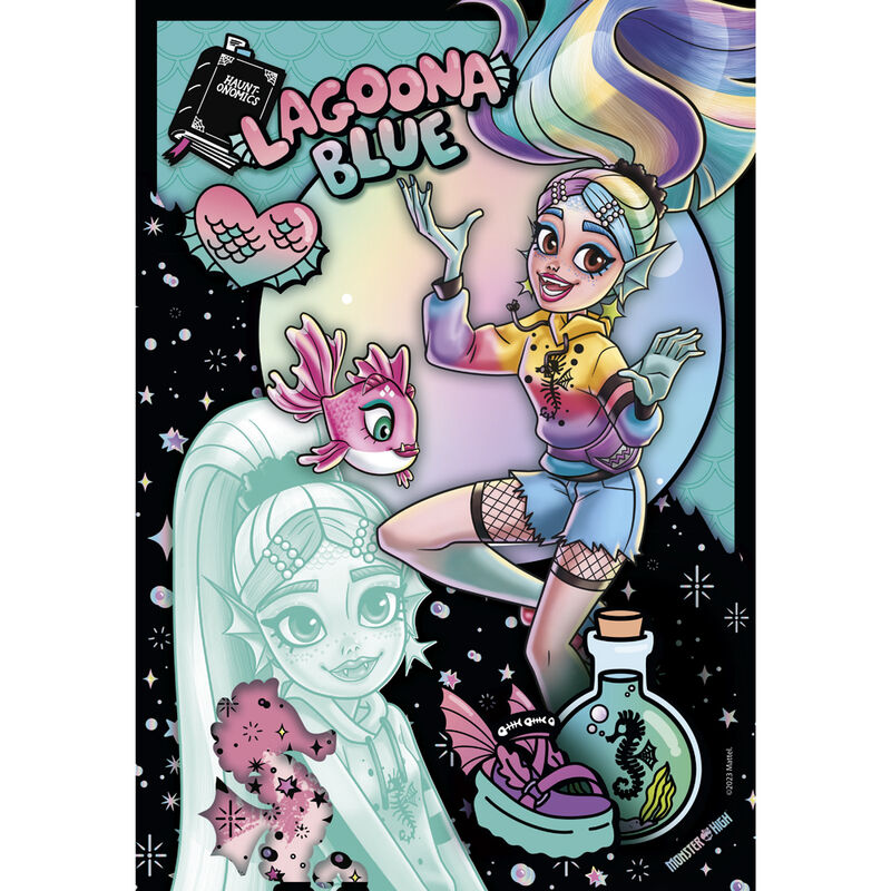 Imagen 2 - Puzzle Lagoona Blue Monster High 150Pzs