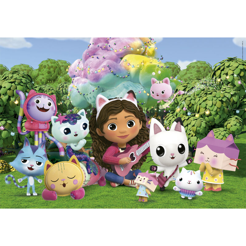 Imagen 2 - Puzzle Maxi La Casa De Muñecas De Gabby 24Pzs