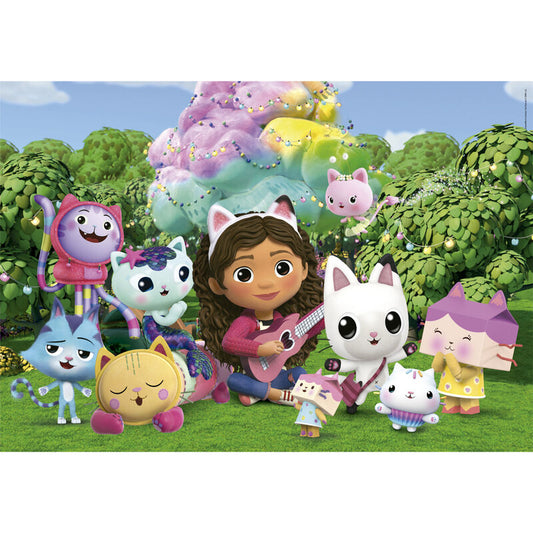 Imagen 2 - Puzzle Maxi La Casa De Muñecas De Gabby 24Pzs