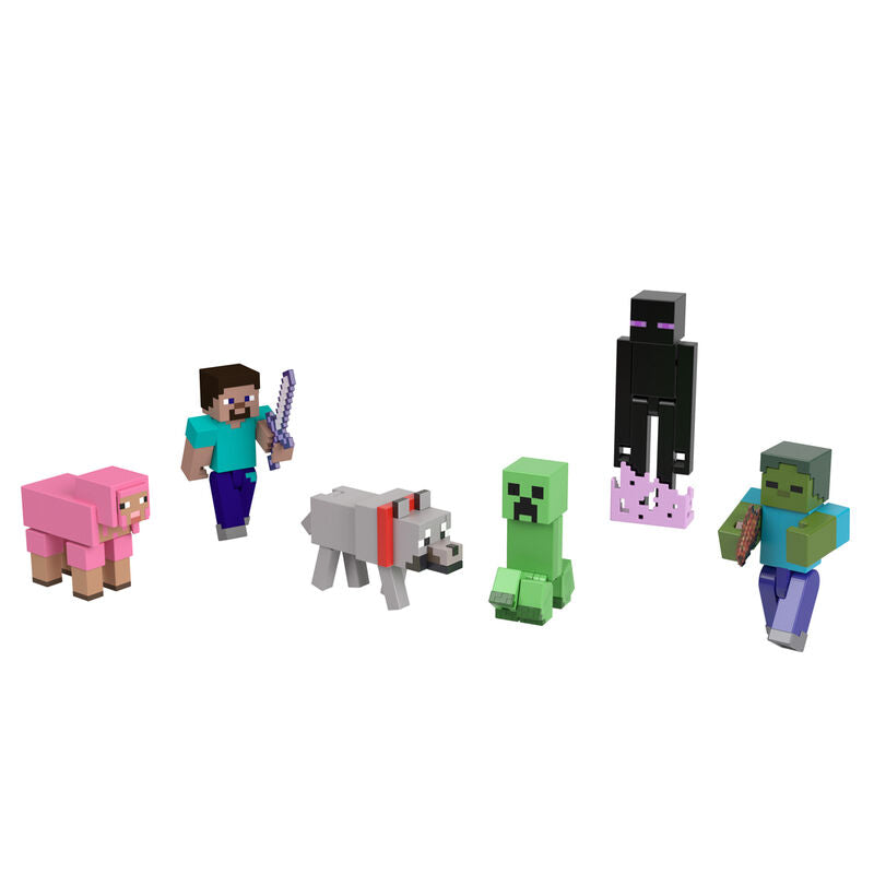 Imagen 2 - Figura Minecraft 8Cm Surtido