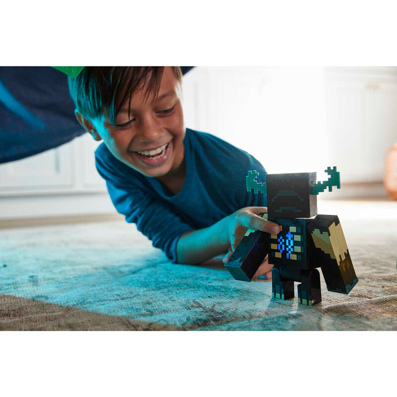 Imagen 3 - Figura Warden Minecraft Luz Y Sonido