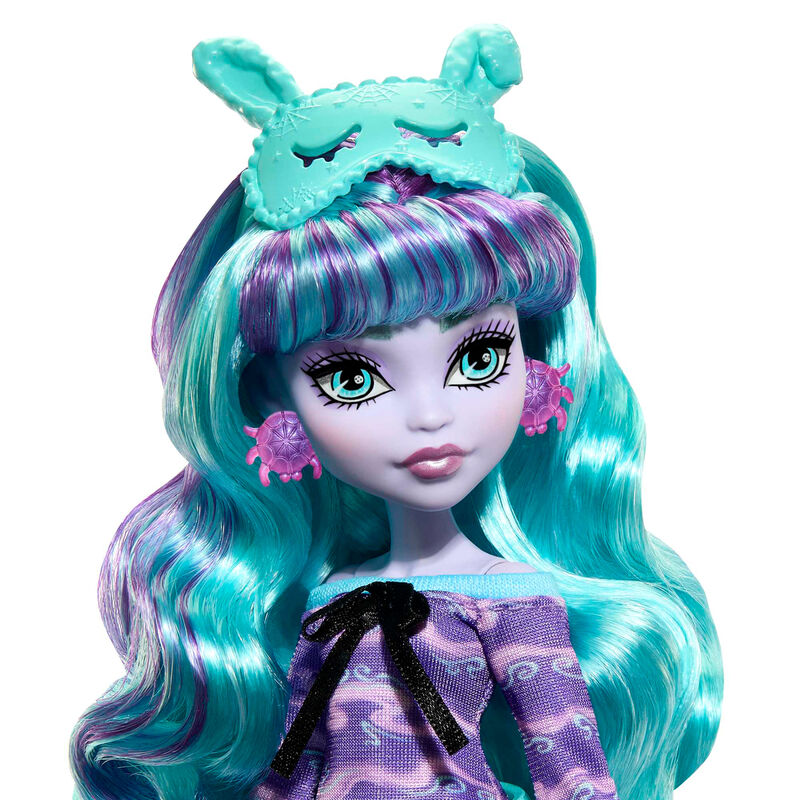 Imagen 4 - Muñeca Twyla Fiesta Pijama Monster High 25Cm