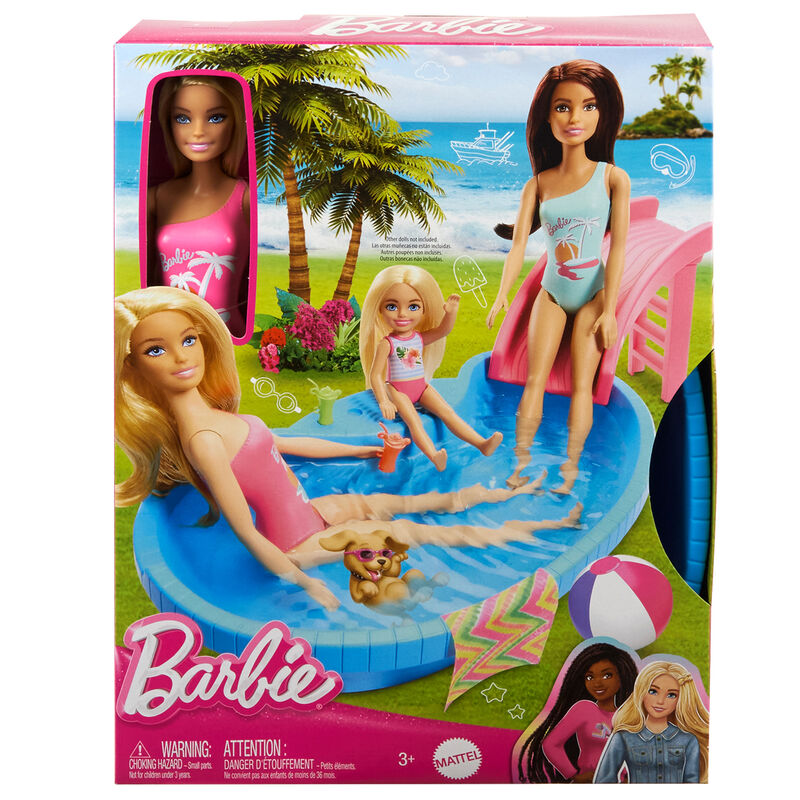 Imagen de Muñeca + Piscina Barbie parte de nuestra colección en Espadas y más, sitio oficial.