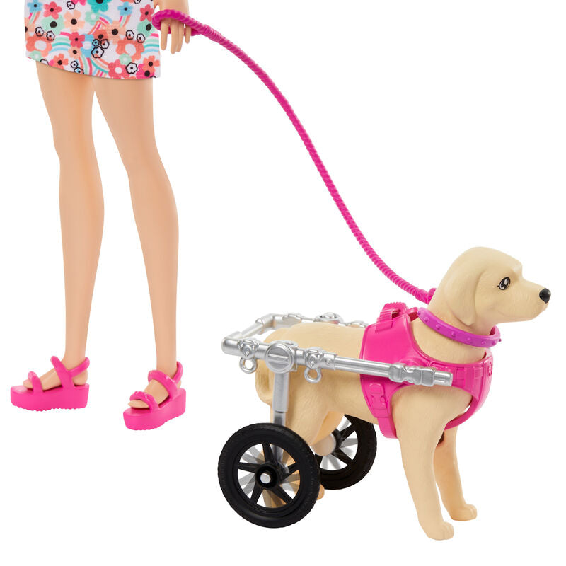 Imagen 3 - Muñeca Paseadora De Perros Barbie