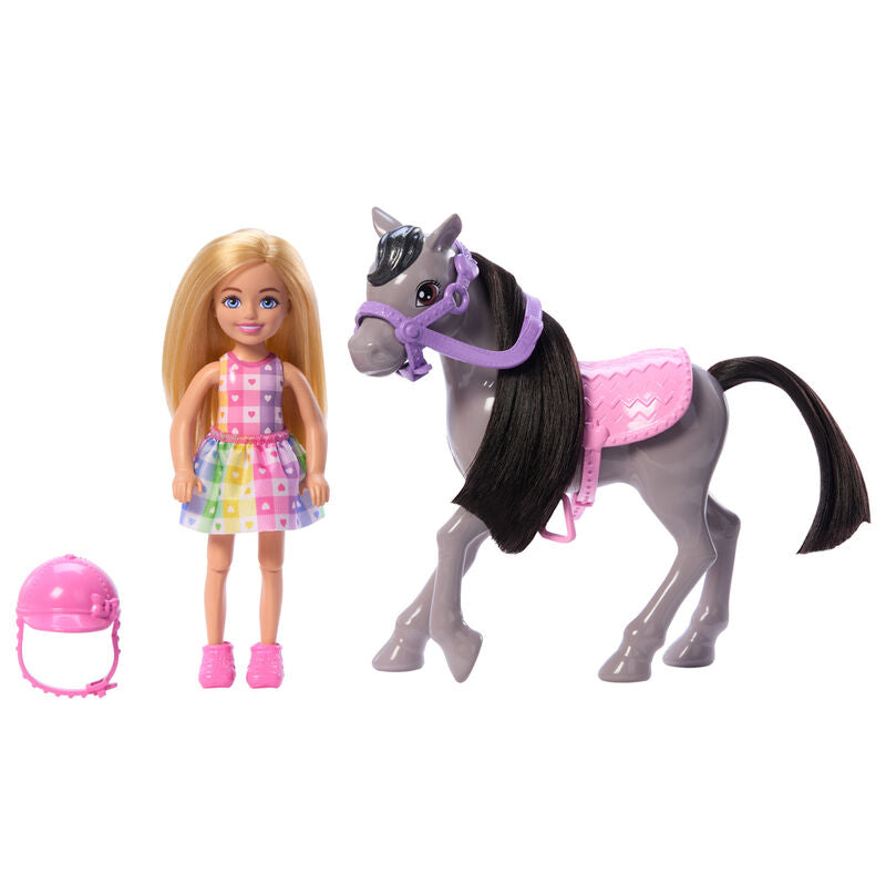Imagen 6 - Muñeca Chelsea Y Su Poni Barbie