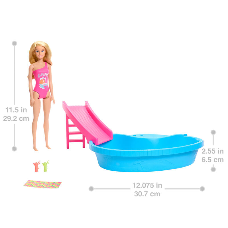 Imagen de Muñeca + Piscina Barbie parte de nuestra colección en Espadas y más, sitio oficial.