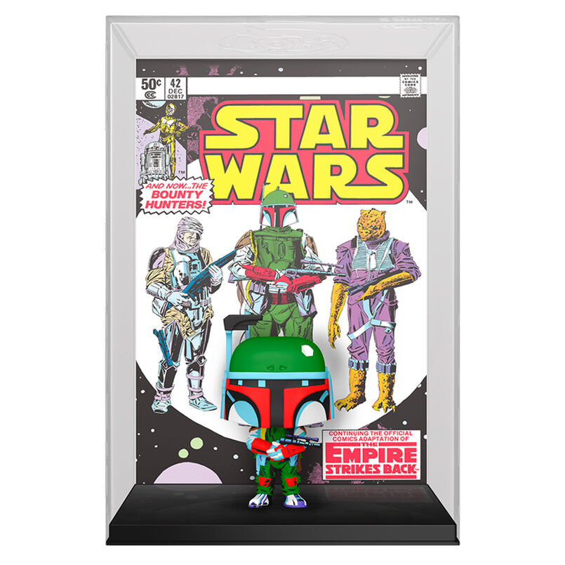 Imagen de Figura Pop Comic Cover Star Wars Boba Fett parte de nuestra colección en Espadas y más, sitio oficial.