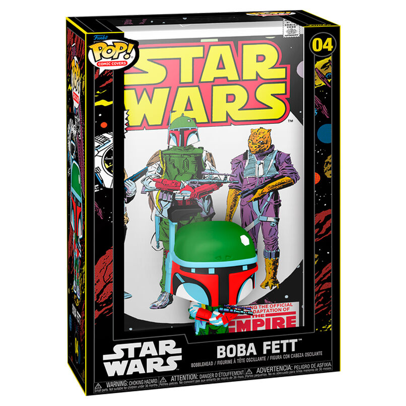 Imagen de Figura Pop Comic Cover Star Wars Boba Fett parte de nuestra colección en Espadas y más, sitio oficial.