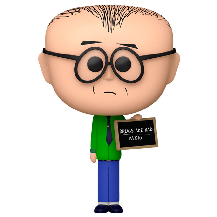 Imagen de Figura Pop South Park Mr. Mackey parte de nuestra colección en Espadas y más, sitio oficial.