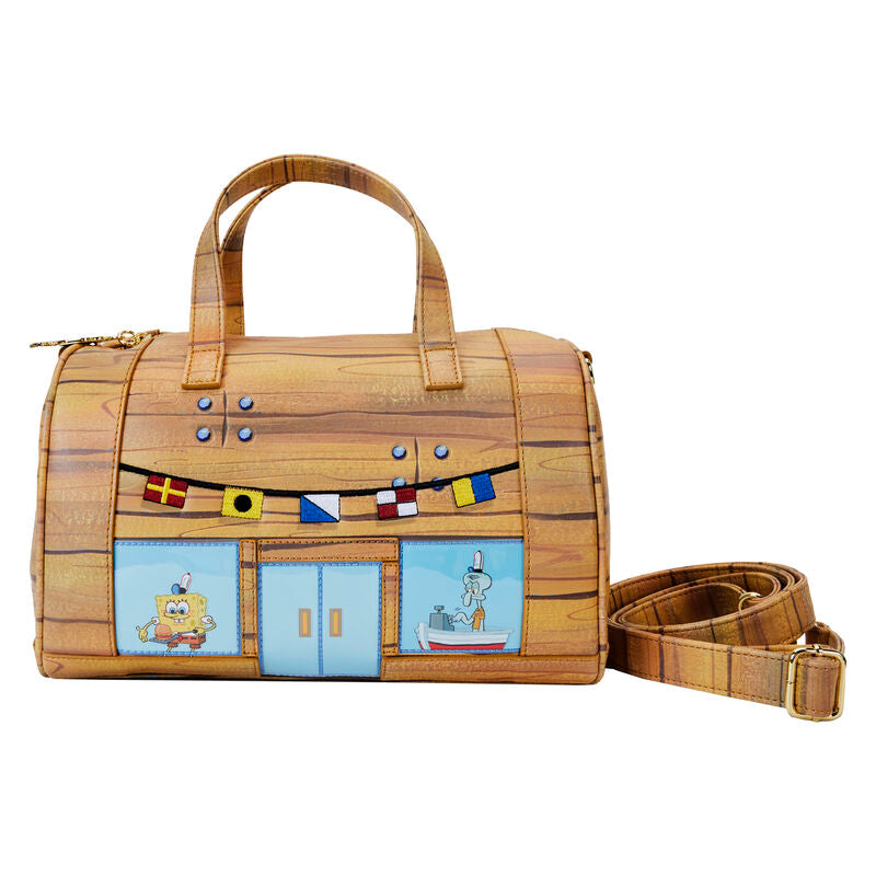 Imagen 1 - Bolso Bandolera Krusty Krab 25Th Anniversary Bob Esponja Loungefly