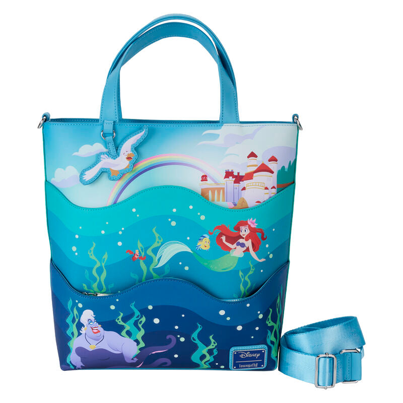 Imagen 1 - Bolsa Bandolera 35Th Anniversary La Sirenita Disney Loungefly