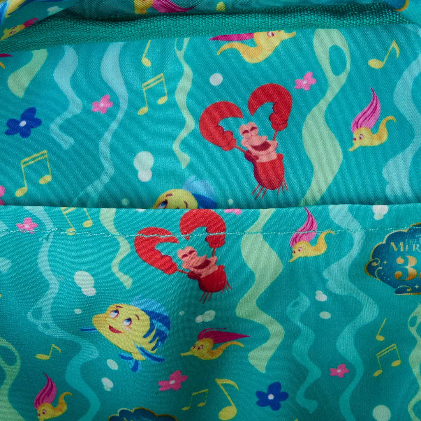 Imagen 5 - Mochila 35Th Anniversary La Sirenita Disney Loungefly 26Cm