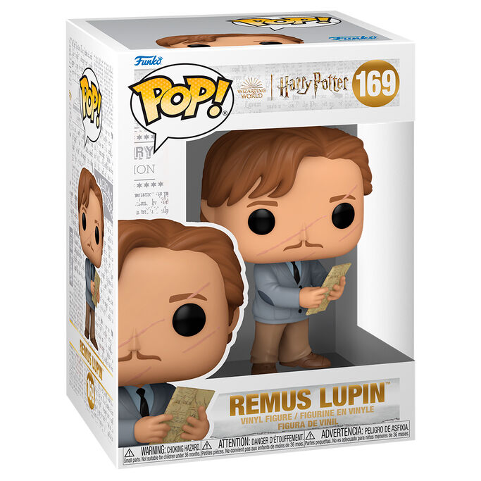 Imagen de Figura Pop Harry Potter Y El Prisionero De Azkaban - Remus Lupin With Map parte de nuestra colección en Espadas y más, sitio oficial.