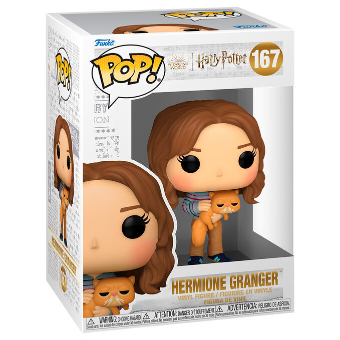 Imagen 1 - Figura Pop Harry Potter Y El Prisionero De Azkaban - Hermione Granger With Crookshanks