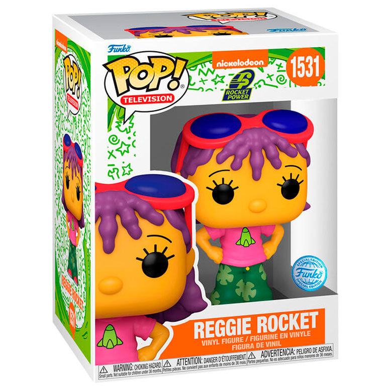 Imagen 1 - Figura Pop Rocket Power - Reggie Rocket Exclusive