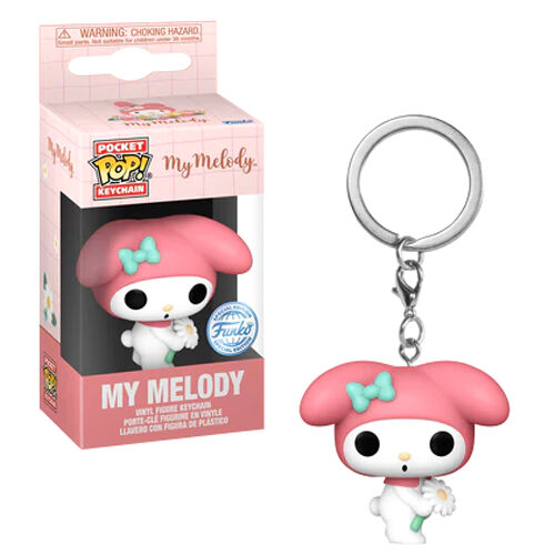 Imagen de Llavero Pocket Pop Hello Kitty My Melody Spring Time parte de nuestra colección en Espadas y más, sitio oficial.