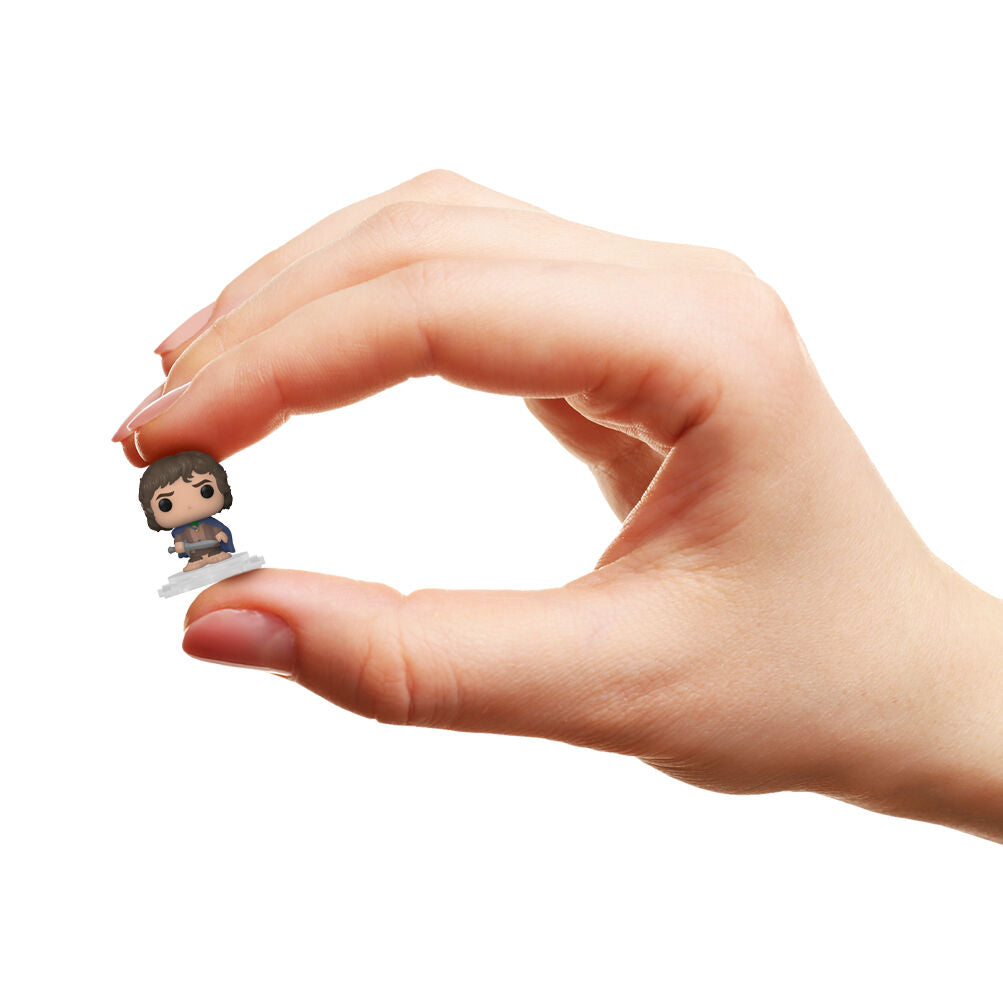 Imagen de Blister 4 Figuras Bitty Pop El Señor De Los Anillos Frodo parte de nuestra colección en Espadas y más, sitio oficial.