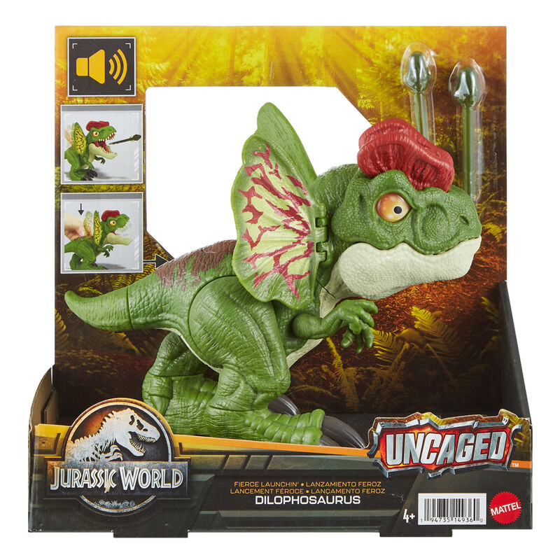 Imagen 1 - Figura Dilofosaurio Jurassic World 20Cm