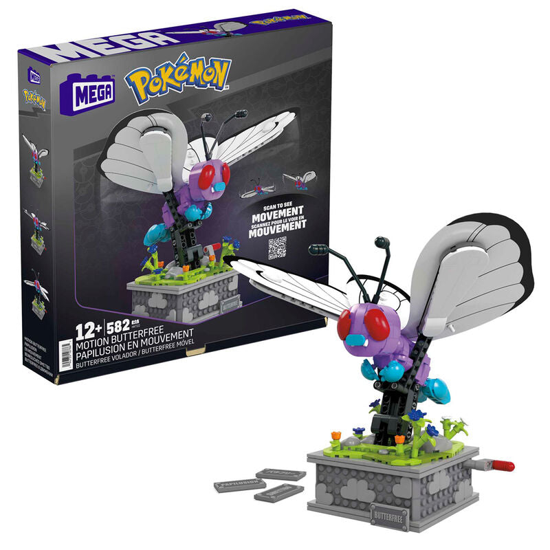 Imagen 1 - Mega Construx Motion Butterfree Pokemon