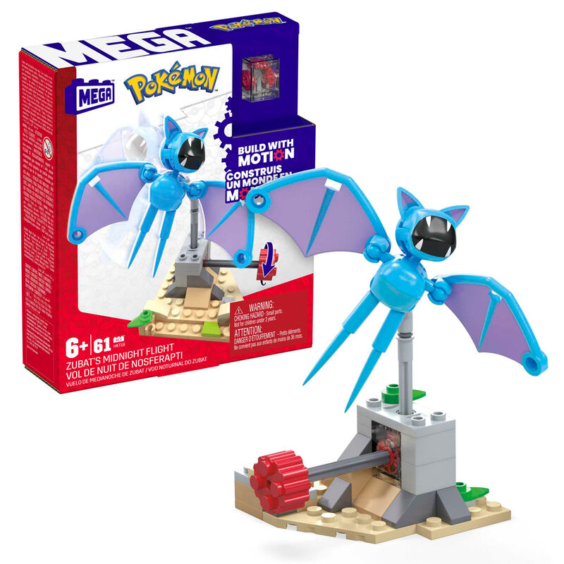 Imagen 1 - Mega Construx Zubats Midnight Flight Pokemon