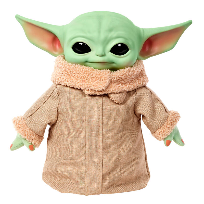 Imagen 2 - Muñeco Peluche Grogu Star Wars 28Cm Sonido