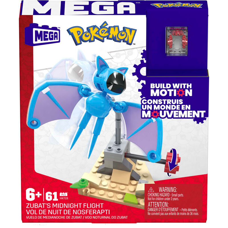 Imagen 4 - Mega Construx Zubats Midnight Flight Pokemon
