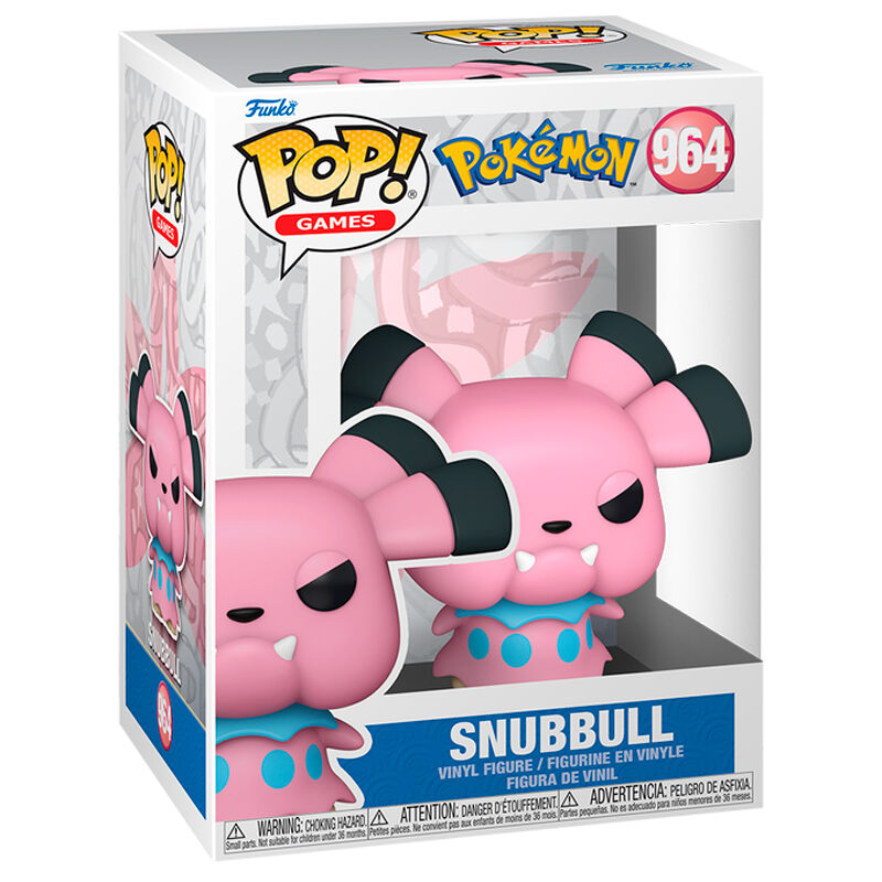 Imagen de Figura Pop Pokemon Snubbull parte de nuestra colección en Espadas y más, sitio oficial.