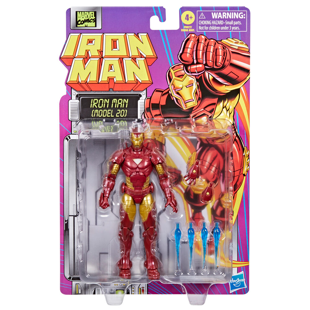 Imagen 1 - Figura Iron Man Model 20 Iron Man Marvel 15Cm
