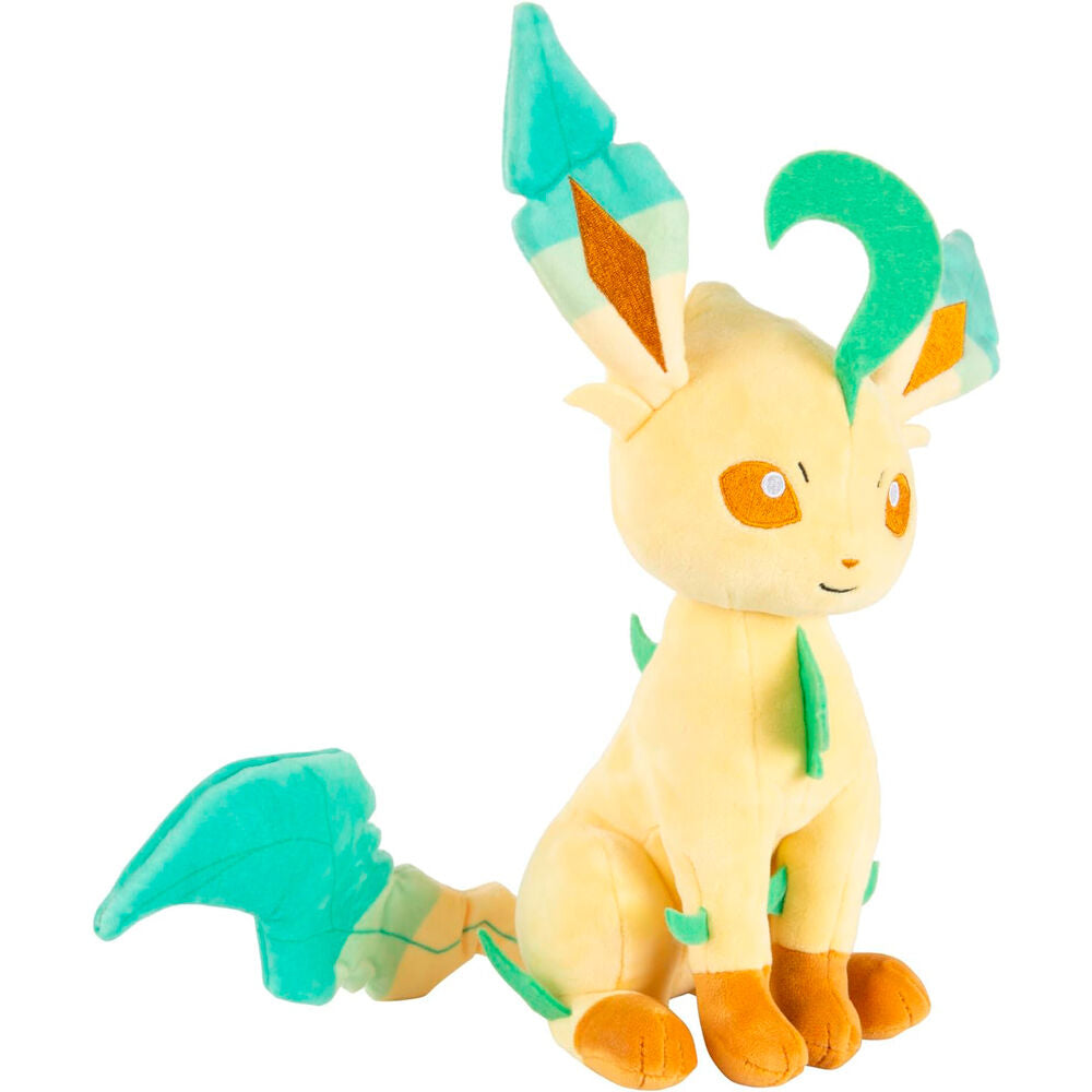 Imagen de Peluche Leafeon Pokemon 23Cm parte de nuestra colección en Espadas y más, sitio oficial.