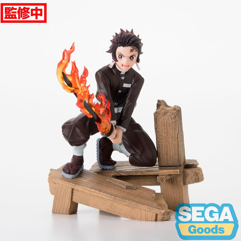 Imagen 1 - Figura Tanjiro Kamado Swordsmith Village Demon Slayer Kimetsu No Yaiba 12Cm