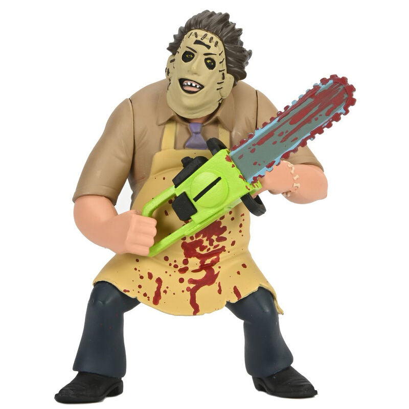 Imagen 1 - Figura Leatherface Bloody Texas Chainsaw Man Massacre 50Th Anniversary Toony Terrors 15Cm