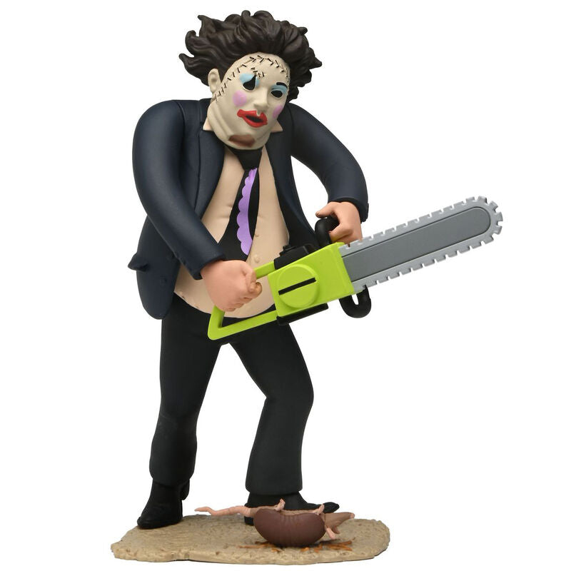Imagen 2 - Figura Leatherface Pretty Woman Texas Chainsaw Man Massacre 50Th Anniversary Toony Terrors 15Cm