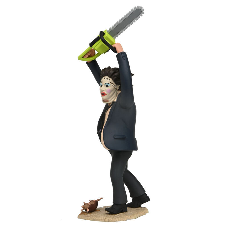 Imagen 3 - Figura Leatherface Pretty Woman Texas Chainsaw Man Massacre 50Th Anniversary Toony Terrors 15Cm