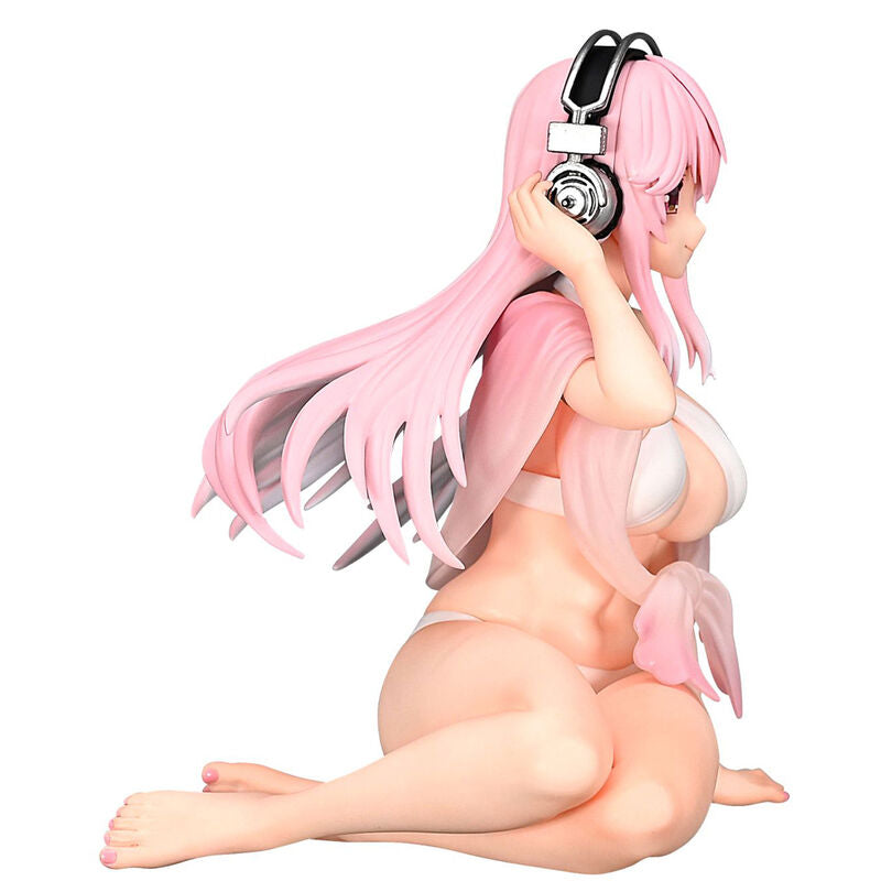 Imagen 4 - Figura Super Sonico Summer Memories Noodle Stopper Super Sonico 11Cm