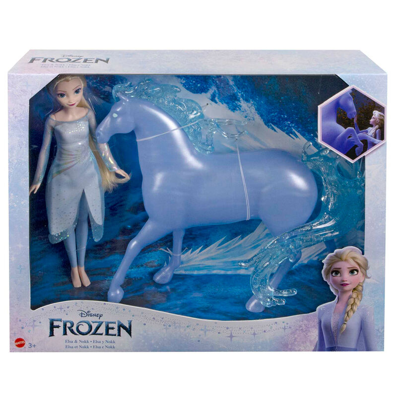 Imagen de Set Muñeca Elsa + Nokk Frozen Disney parte de nuestra colección en Espadas y más, sitio oficial.