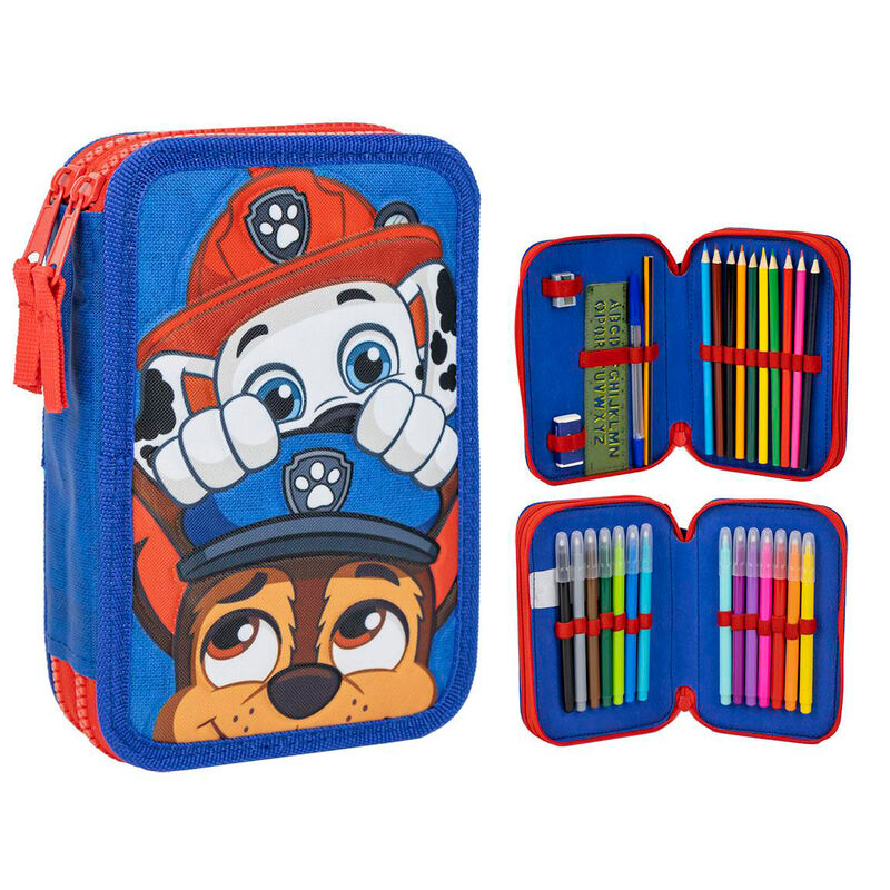 Imagen 1 de Plumier Patrulla Canina Paw Patrol Doble