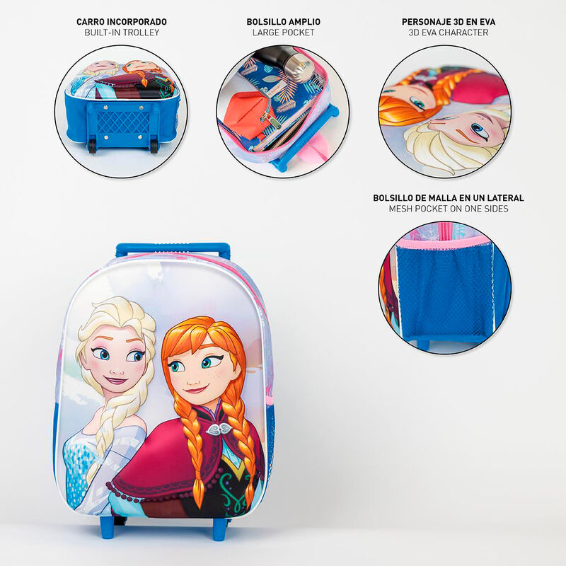 Imagen 4 de Trolley 3D Frozen Disney 31Cm