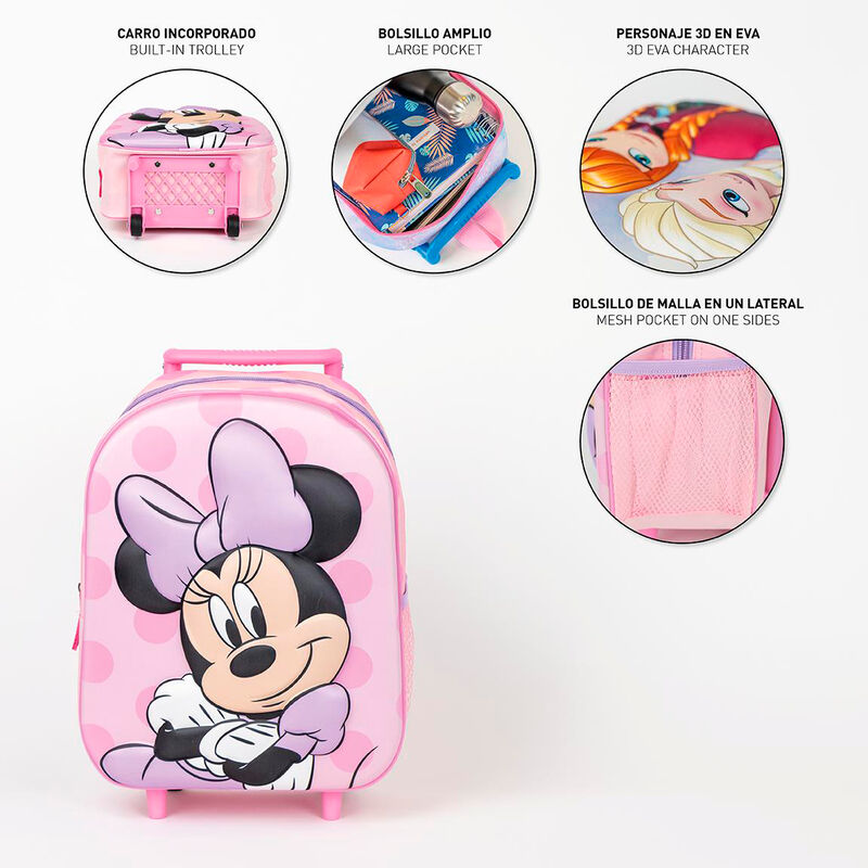 Imagen de Trolley 3D Minnie Disney 31Cm parte de nuestra colección en Espadas y más, sitio oficial.