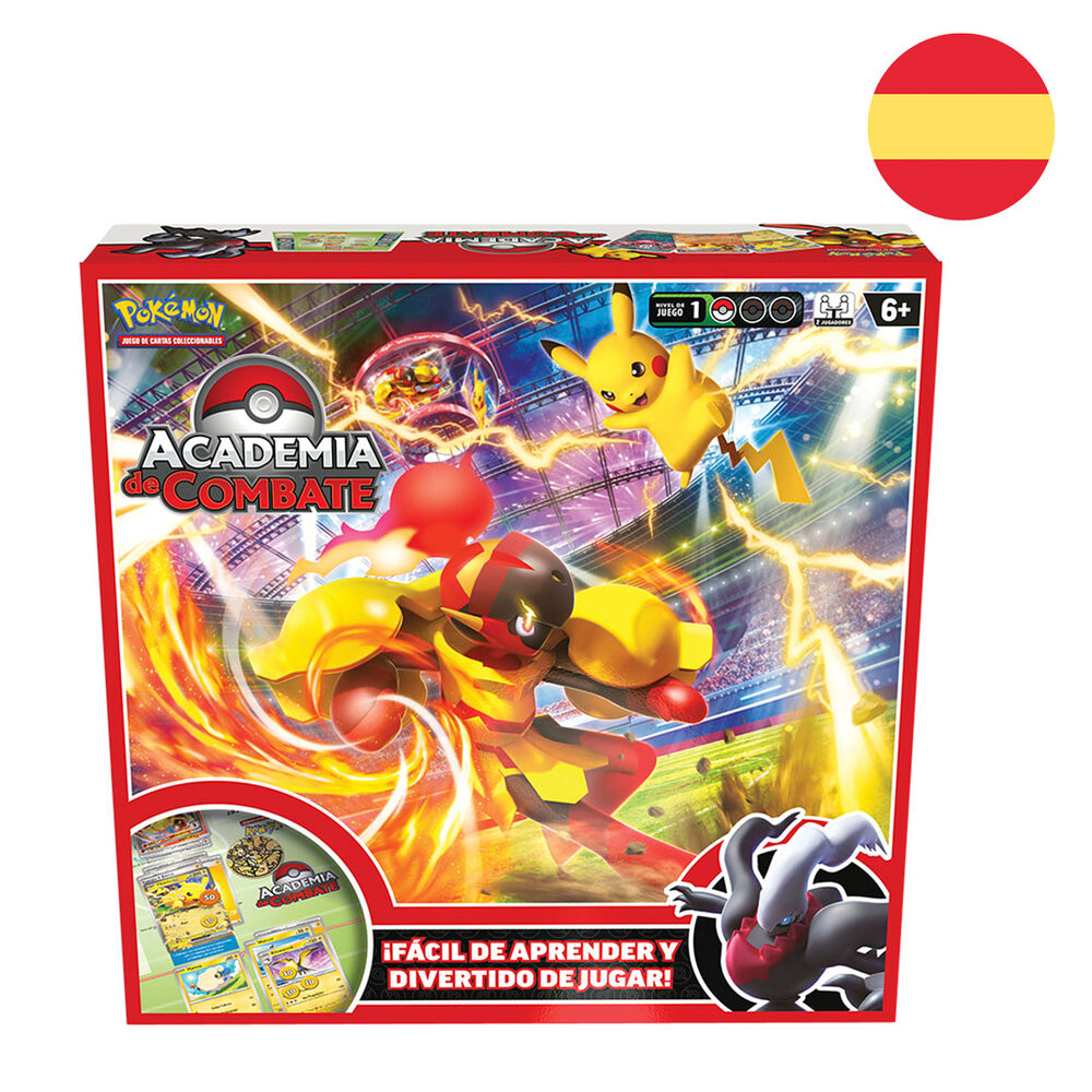 Imagen 3 - Juego Cartas Coleccionables Academia De Combate Academy Pokemon Español