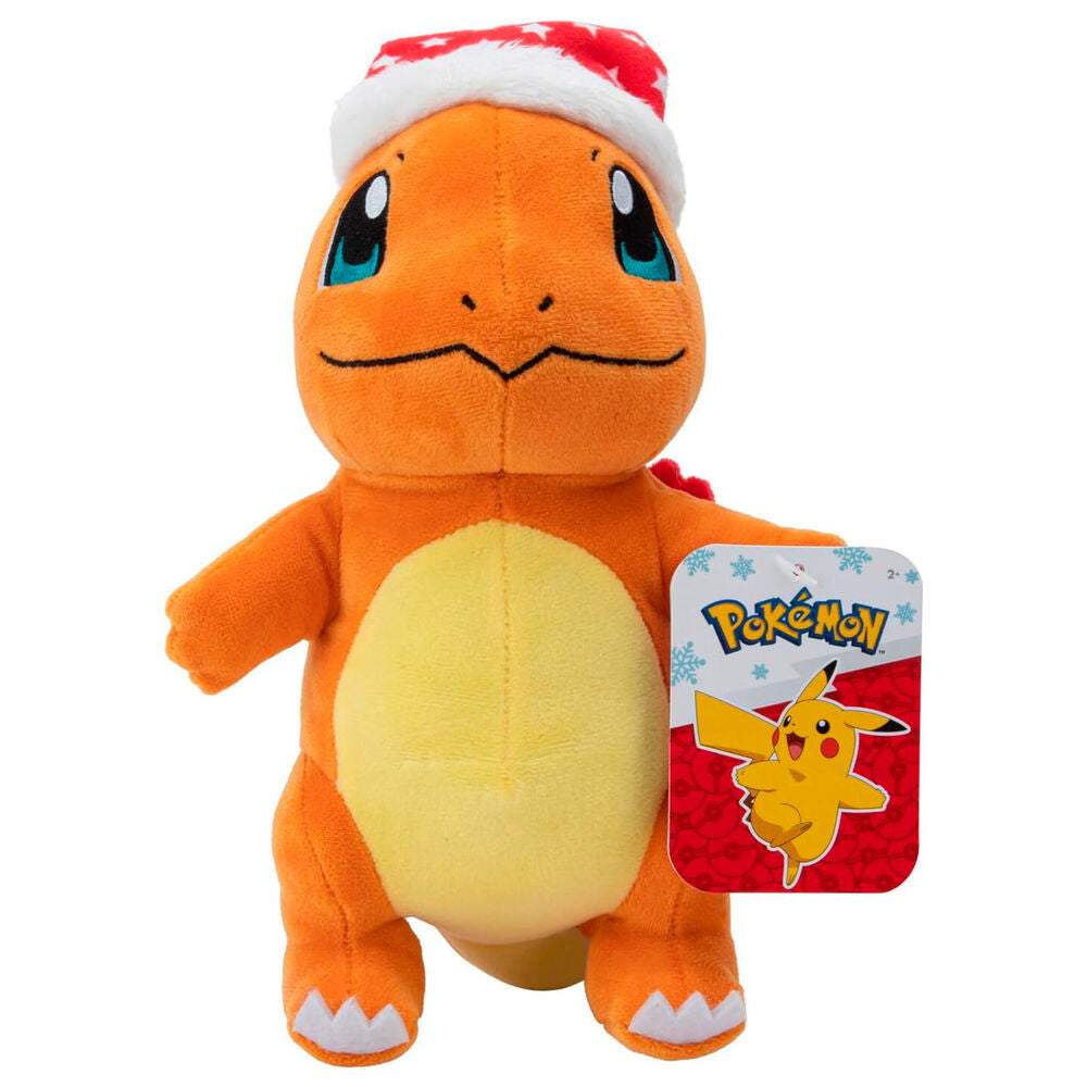 Imagen de Peluche Charmander Navidad Pokemon 20Cm parte de nuestra colección en Espadas y más, sitio oficial.