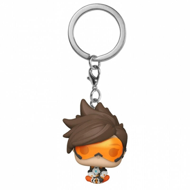Imagen de Llavero Pocket Pop Overwatch 2 Tracer parte de nuestra colección en Espadas y más, sitio oficial.