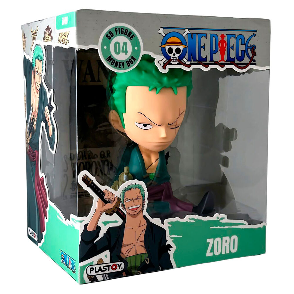 Imagen de Figura Hucha Zoro One Piece 18Cm parte de nuestra colección en Espadas y más, sitio oficial.