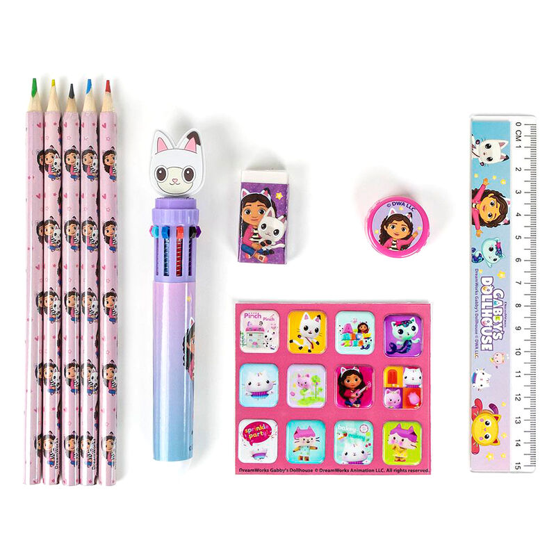 Imagen de Set Papeleria La Casa De Muñecas De Gabby 2 parte de nuestra colección en Espadas y más, sitio oficial.