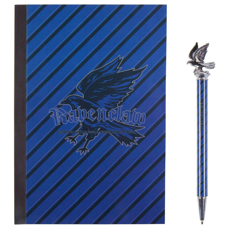 Imagen 2 - Set Cuaderno + Boligrafo Ravenclaw Harry Potter