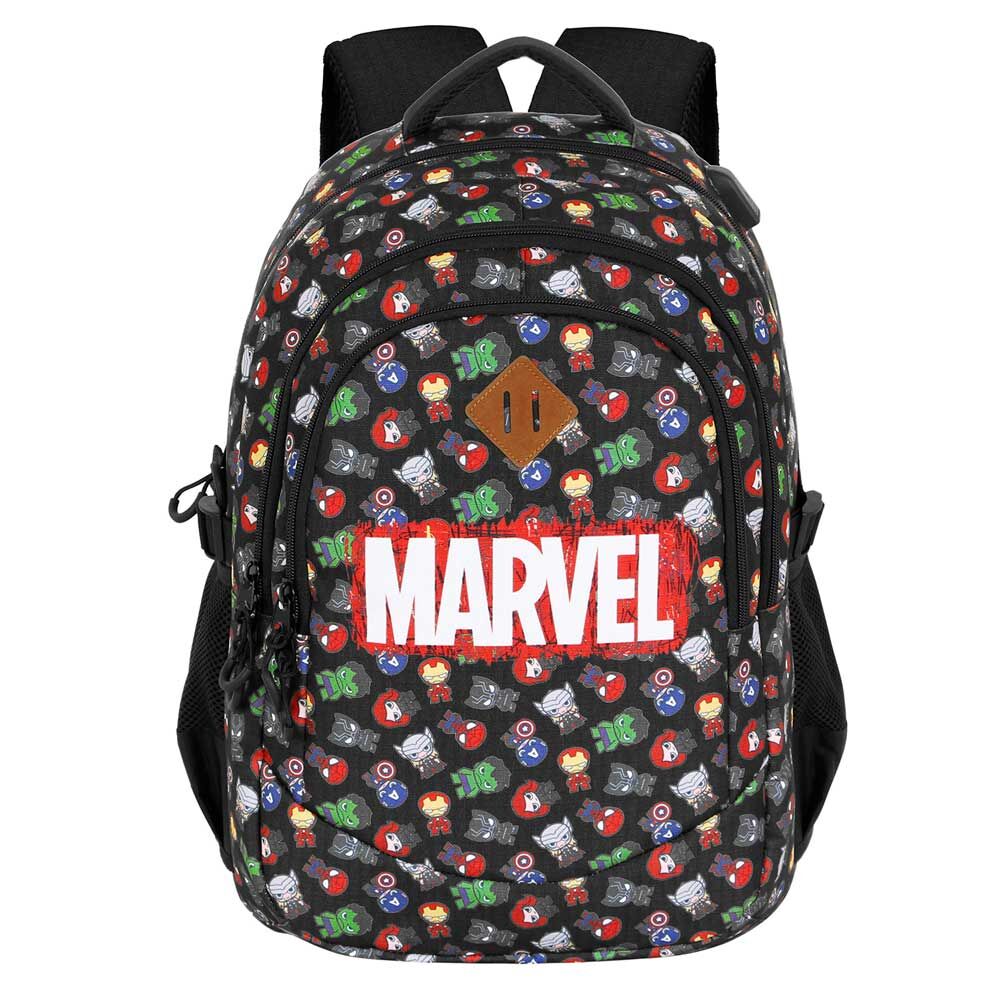 Imagen 1 - Mochila Plus Chibi Los Vengadores Avengers Marvel 44Cm